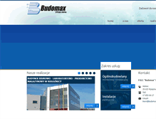 Tablet Screenshot of budomax.pl