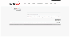 Desktop Screenshot of budomax.eu